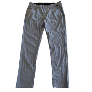 Ghost Golf Mens Performance Pants Grey Stretch Golf Trousers 36x32